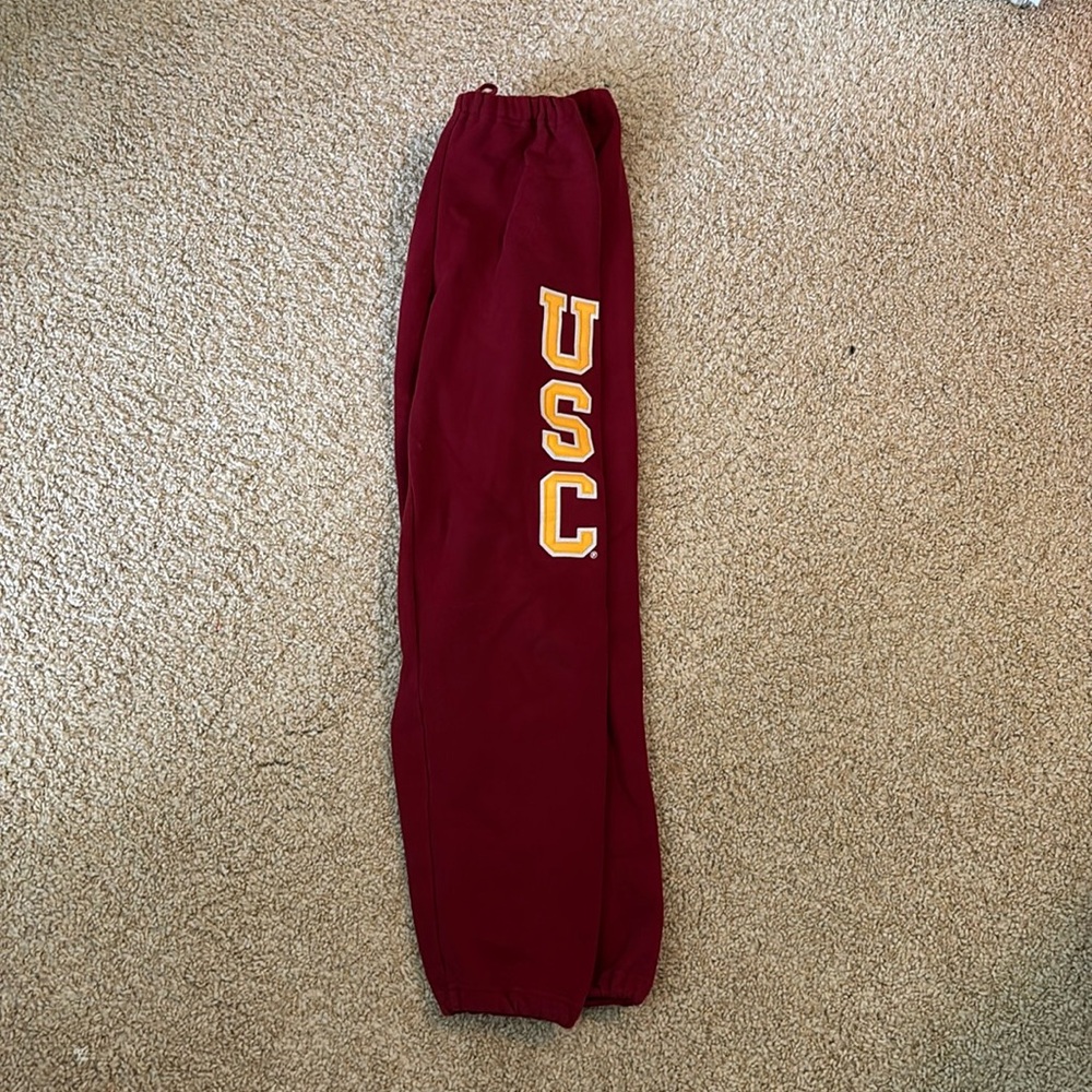 Size L Red USC Sweats